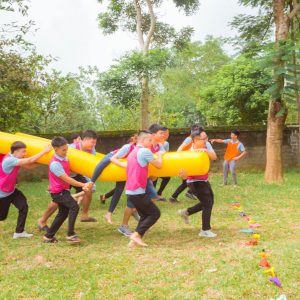 TeamBuilding tai truc an vien village 7