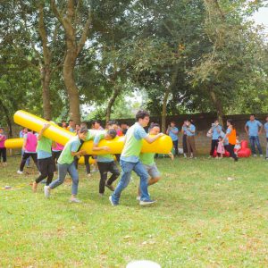 TeamBuilding tai truc an vien village 8